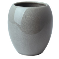 Kubek CRUSH, 10x10cm, wys.10cm, kol. szary