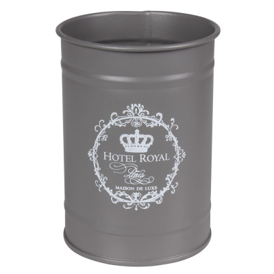 Kubek DELUXE, śr.7,2cm, wys.11cm, kol. szary