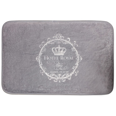 Mata łazienkowa DELUXE, 40x60 cm, kol.szary