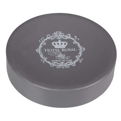 Mydelniczka DELUXE, 11x2,5cm, kol. szary