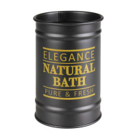 Kubek ELEGANCE, śr.7,5cm, wys.11cm, kol. czar-zł