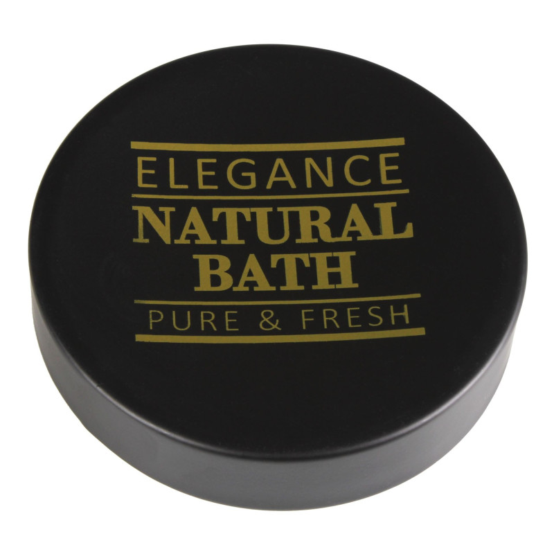 Mydelniczka ELEGANCE, 11x2,5cm, kol. czarno-złoty