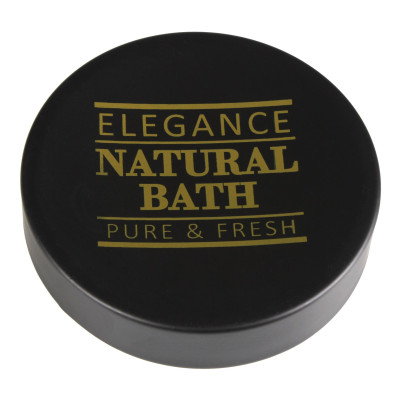 Mydelniczka ELEGANCE, 11x2,5cm, kol. czarno-złoty