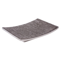 Mydelniczka FLOSS, 11,5x9x2 cm, kol. srebrny