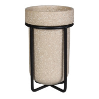 Kubek GALADO, 7x7x12cm, kol. beżowy