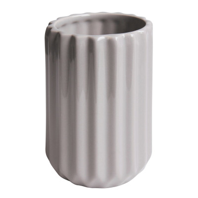 Kubek HARMONY, 7,5x7,5x11 cm, kol. szary