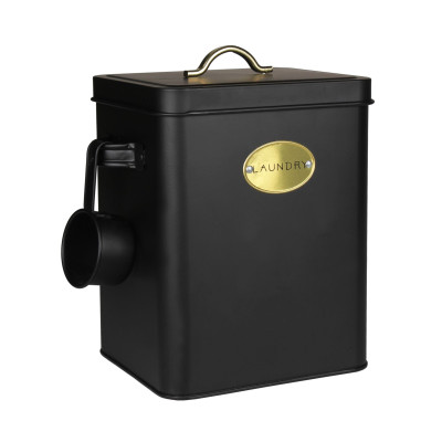 Pojemnik na proszek KANO 18x16x26cm, kol.czarny