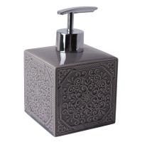 Dozownik MAUR, 8,5x8,5x14 cm, kol. szary