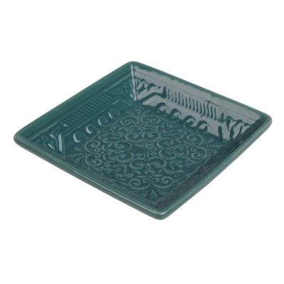 Mydelniczka MAUR, 10x10x2,5 cm, kol. morski