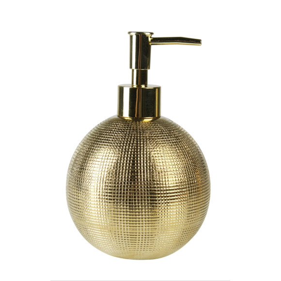 Dozownik MIDAS, 10,5x10,5x16,5 cm, kol. złoty