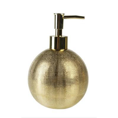 Dozownik MIDAS, 10,5x10,5x16,5 cm, kol. złoty