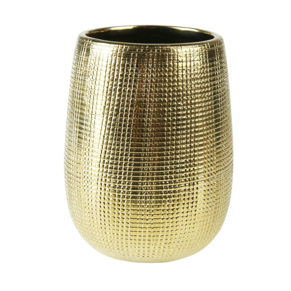 Kubek MIDAS, 8x8x10,5 cm, kol. złoty