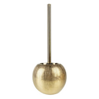 Szczotka do WC MIDAS, 14x14x37 cm, kol. złoty