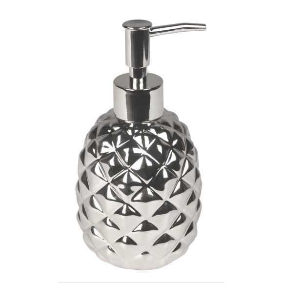 Dozownik PINEAPPLE, 9x17cm, kol. srebrny