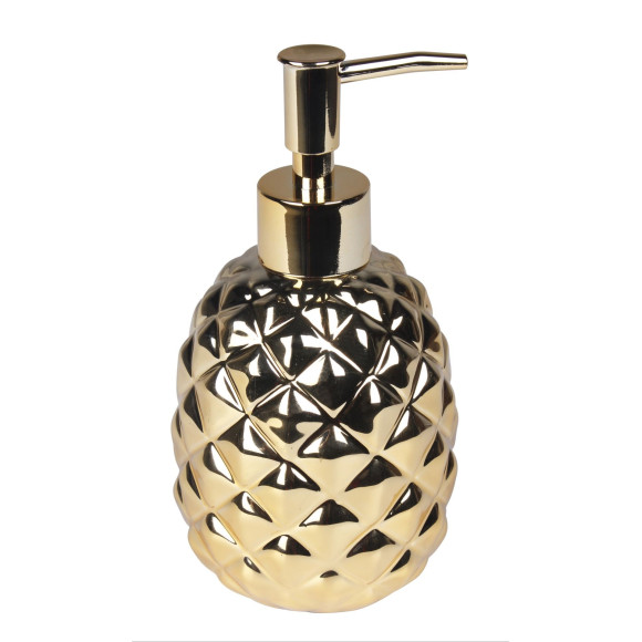 Dozownik PINEAPPLE, 9x17cm, kol. złoty