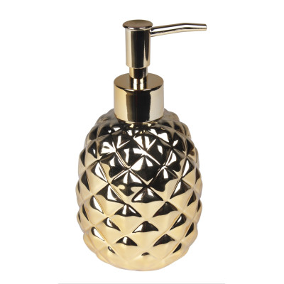 Dozownik PINEAPPLE, 9x17cm, kol. złoty