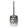 Szczotka do WC PINEAPPLE, 12x36 cm, kol. srebrny