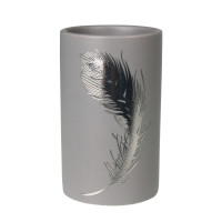 Kubek PIUME, 7x7x11,5 cm, kol. szary