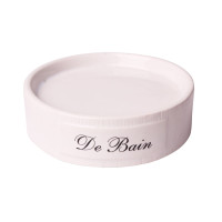 Mydelniczka RINGS, 10x10x3 cm, kol. kremowy