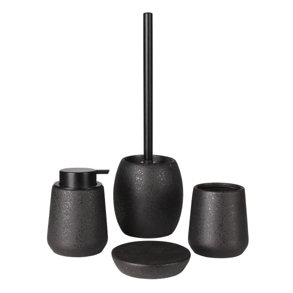 Mydelniczka TEER 10x10x3cm, kol.czarny