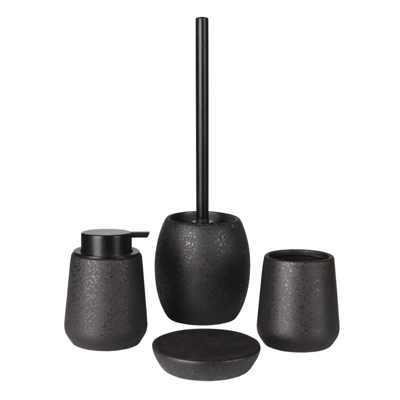 Mydelniczka TEER 10x10x3cm, kol.czarny