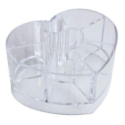 Organizer EMMA 10,5x9,5x6 cm kol. przezroczysty