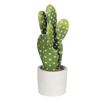 Sztuczny kwiat w doniczce KAKTUS-23,5cm