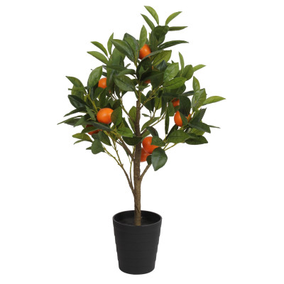 Sztuczny kwiat w doniczce ORANGE TREE-70cm