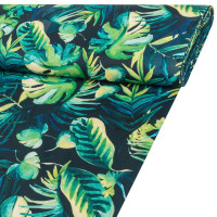 Tk. drukowana JUNGLE, 160cm, kol. zielony