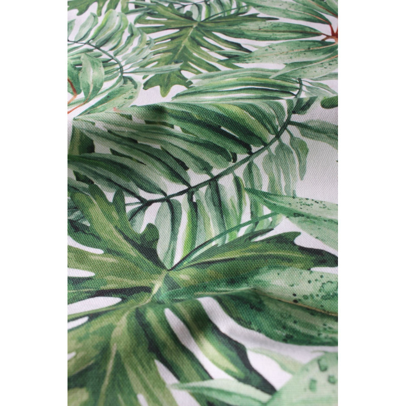 Tkanina drukowana PALMIS szer 143 cm kol zielony