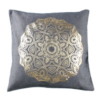 Poduszka TANISHA rozm 45x45 cm kol granatowy