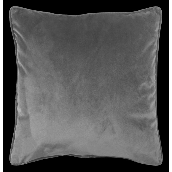 Poduszka VELVET 45x45 cm, kol. szary