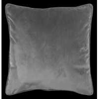 Poduszka VELVET 45x45 cm, kol. szary