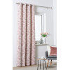Zasłona z kółkami NOBILE 140x260 cm, kol. różowy