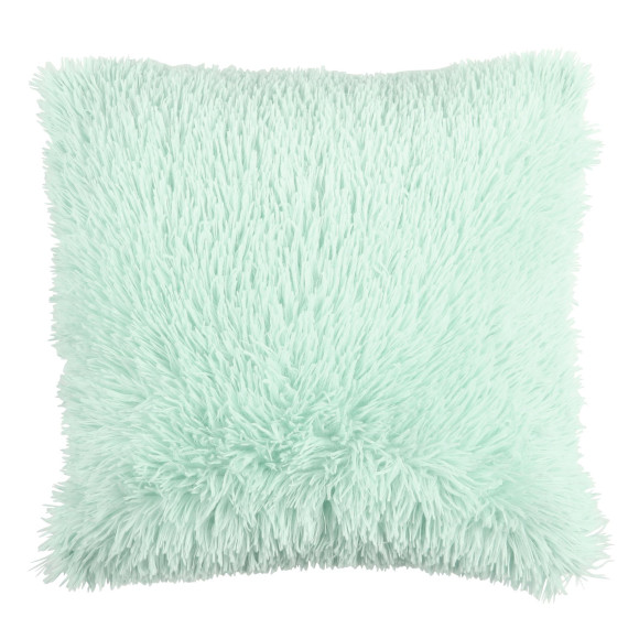Poduszka SHAGGY rozm45x45 cm, kol. miętowy