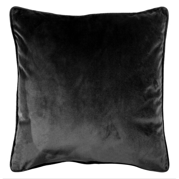 Poduszka VELVET 45x45 cm, kol. czarny