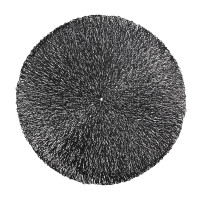 Podkładka BOLIDE,śr.38cm, kol. czarny