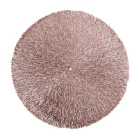 Podkładka BOLIDE,śr.38cm, kol. miedziany