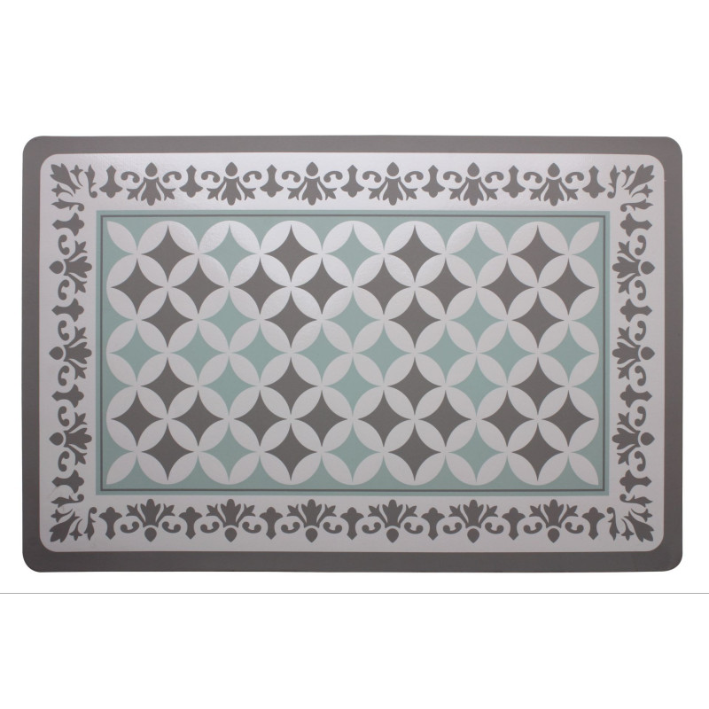 Podkładka PRACAS, 43,5x28,5 cm, kol. szaro-miętowy