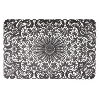 Podkładka LACE, 45x30 cm, kol. CZARNY