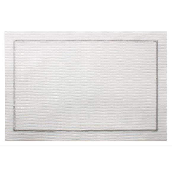Podkładka BORDADO, 45x30 cm, kol.biały