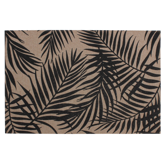 Podkładka DATTILO,45x30cm, czarne liście