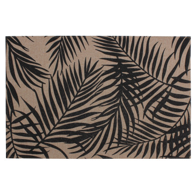 Podkładka DATTILO,45x30cm, czarne liście