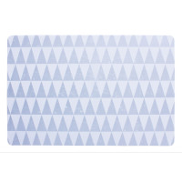 Podkładka PYRAMIDS, 43,5x28,5 cm, kol. srebrny