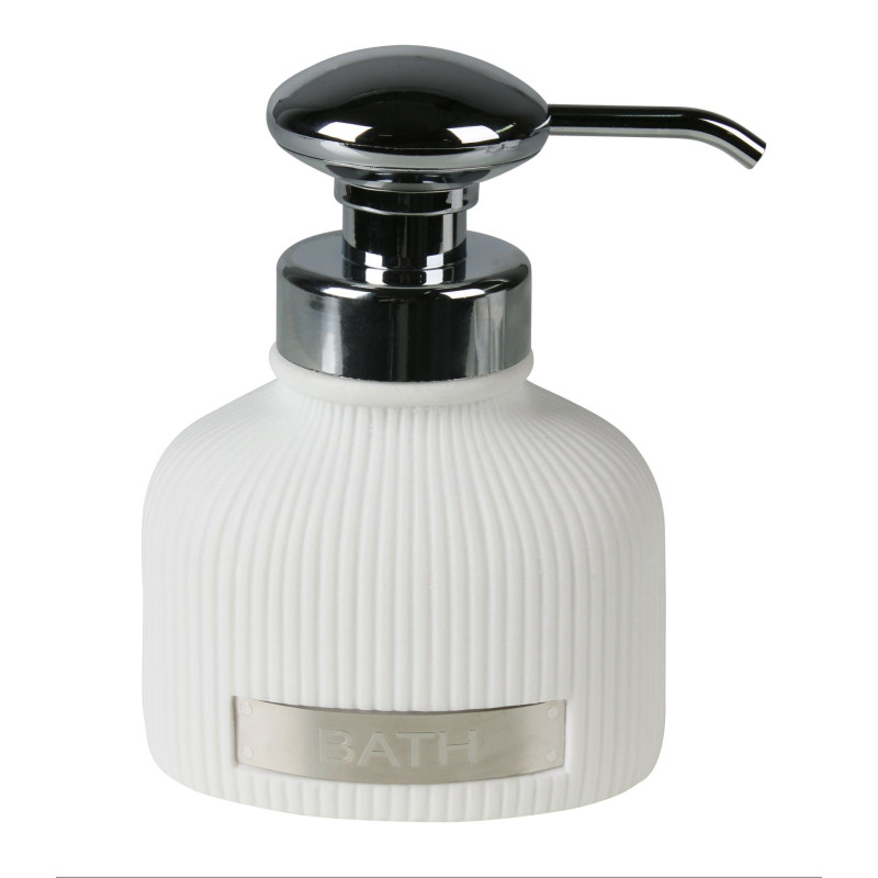 Dozownik ROMANTICO 10,5x6,5x15 cm, kol. biały