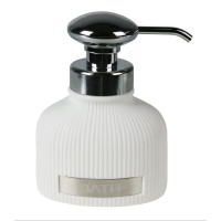 Dozownik ROMANTICO 10,5x6,5x15 cm, kol. biały