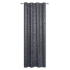 Zasłona PLATA z kółkami 140x260 cm kol. antracyt