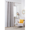 Zasłona z kółkami EDEL 140/260 cm, kol. jasnoszary