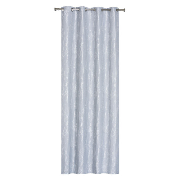 Zasłona GLADE z kółkami 140x260 cm kol. szary