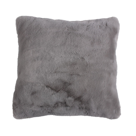 Poszewka FURRY 45x45 cm, kol. szary